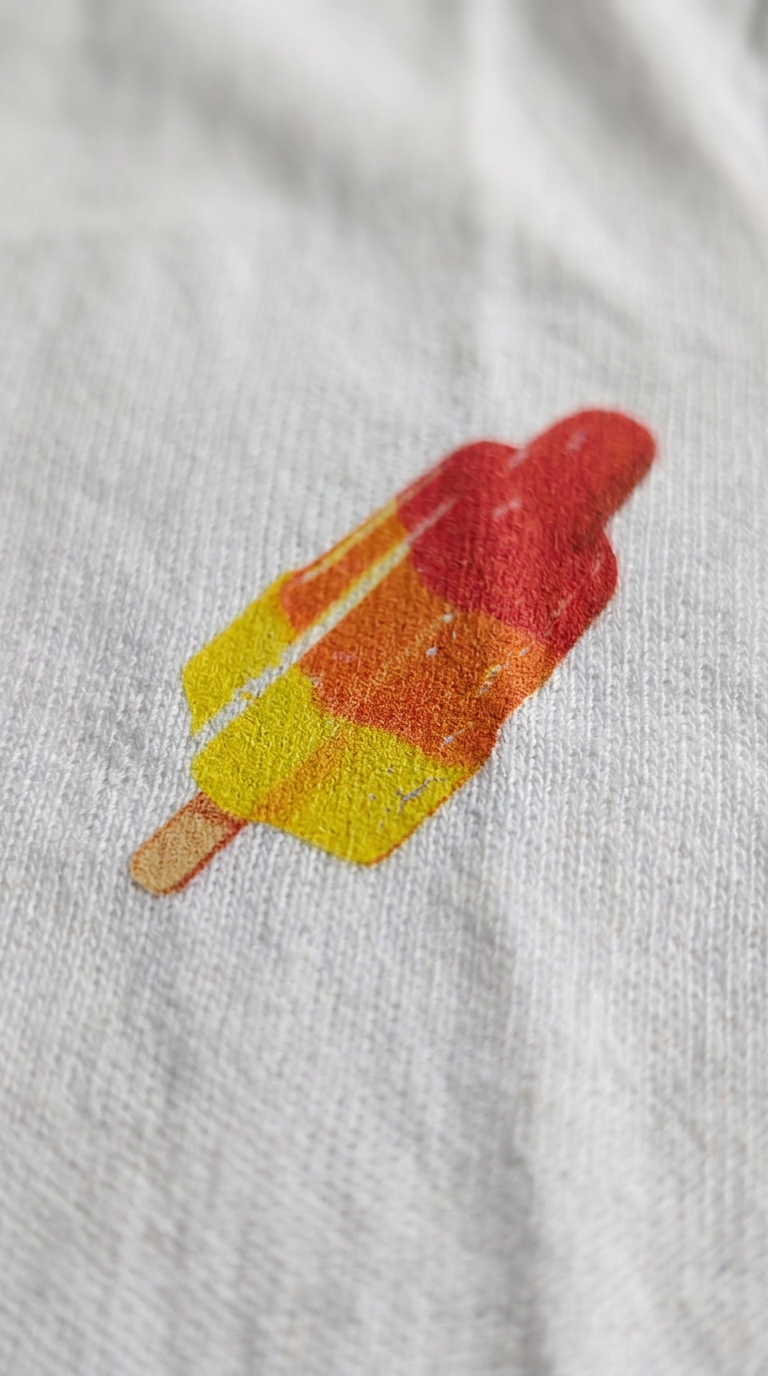 Rocket Print T-shirt – print detail