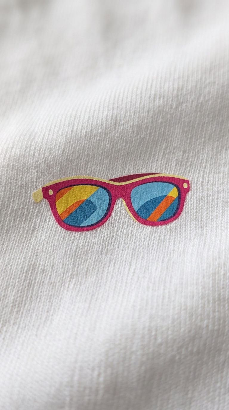 Sunglasses Print T-shirt – print detail